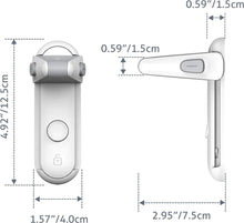 Afbeelding in Gallery-weergave laden, DINelek Deurklink Vergrendeling - 2 Stuks - Privacy Slot - Kinderslot Deur - Deurklink slot voor Huisdieren (kopie)