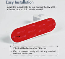 Afbeelding in Gallery-weergave laden, DINelek Deurklink Vergrendeling - 2 Stuks - Privacy Slot - Kinderslot Deur - Deurklink slot voor Huisdieren (kopie)