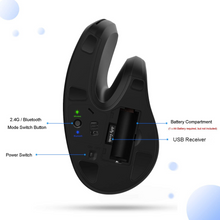 Afbeelding in Gallery-weergave laden, Jelly Comb ergonomische muis met BT