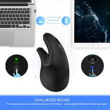 Afbeelding in Gallery-weergave laden, Jelly Comb ergonomische muis met BT