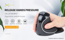 Afbeelding in Gallery-weergave laden, Delux M618PD ergo muis
