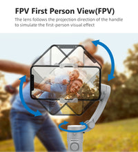 Afbeelding in Gallery-weergave laden, DINelek® HQ mini Draagbare Anti-shake Gimbal / Smartphone Stabilisator met Driepoot en BT