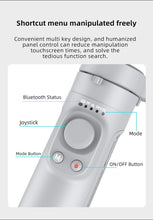 Afbeelding in Gallery-weergave laden, DINelek® HQ mini Draagbare Anti-shake Gimbal / Smartphone Stabilisator met Driepoot en BT