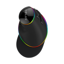 Afbeelding in Gallery-weergave laden, Delux bedraad ergonomische muis met RGB verlichting