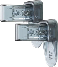 Afbeelding in Gallery-weergave laden, Deurklink Vergrendeling - 2 Stuks - Kinderslot Deur - Privacy Slot - Deurklink slot voor Huisdieren -  Transparant blauw
