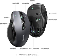 Afbeelding in Gallery-weergave laden, Ugreen draadloos ergonomische muis met BT
