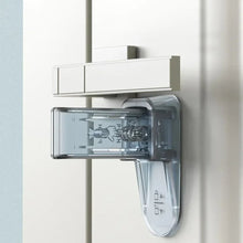 Afbeelding in Gallery-weergave laden, Deurklink Vergrendeling - 1 Stuk - Kinderslot Deur - Privacy Slot - Deurklink slot voor Huisdieren -  Transparant blauw
