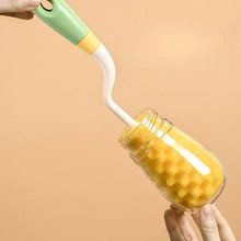 Afbeelding in Gallery-weergave laden, Flessenborstel Set 3-delig – Baby-, Speen- &amp; Rietjesborstel – 360° Draaibaar
