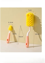 Afbeelding in Gallery-weergave laden, Flessenborstel Set 3-delig – Baby-, Speen- &amp; Rietjesborstel – 360° Draaibaar
