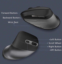 Afbeelding in Gallery-weergave laden, Jelly Comb oplaadbare ergonomische muis met 2 x BT en 6 knoppen
