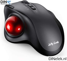 Afbeelding in Gallery-weergave laden, Jelly Comb ergonomische trackball muis met BT
