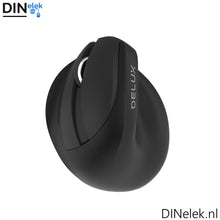 Afbeelding in Gallery-weergave laden, Delux M618mini ergonomische muis linkshandig
