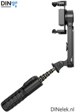 Afbeelding in Gallery-weergave laden, DINelek Mini met Led Verlichting 3in1 Anti-shake Gimbal/Mobiele Telefoon Stabilisator + Selfie Stick + Driepoot Statief

