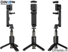 Afbeelding in Gallery-weergave laden, DINelek Mini met Led Verlichting 3in1 Anti-shake Gimbal/Mobiele Telefoon Stabilisator + Selfie Stick + Driepoot Statief
