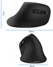 Afbeelding in Gallery-weergave laden, Jelly Comb ergonomische muis met BT
