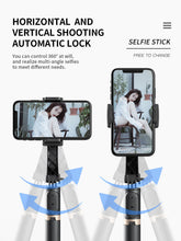 Afbeelding in Gallery-weergave laden, DINelek Middle 3in1 Anti-shake Gimbal/Mobiele Telefoon Stabilisator + Selfie Stick + Driepoot Statief
