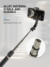 Afbeelding in Gallery-weergave laden, DINelek Middle 3in1 Anti-shake Gimbal/Mobiele Telefoon Stabilisator + Selfie Stick + Driepoot Statief
