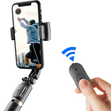 Afbeelding in Gallery-weergave laden, DINelek Middle 3in1 Anti-shake Gimbal/Mobiele Telefoon Stabilisator + Selfie Stick + Driepoot Statief
