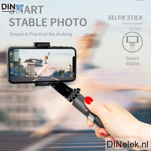 Afbeelding in Gallery-weergave laden, DINelek Large 3in1 Anti-shake Gimbal/Mobiele Telefoon Stabilisator + Selfie Stick + Driepoot Statief
