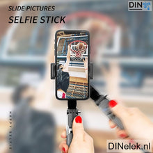 Afbeelding in Gallery-weergave laden, DINelek Large 3in1 Anti-shake Gimbal/Mobiele Telefoon Stabilisator + Selfie Stick + Driepoot Statief
