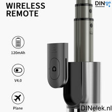 Afbeelding in Gallery-weergave laden, DINelek Large 3in1 Anti-shake Gimbal/Mobiele Telefoon Stabilisator + Selfie Stick + Driepoot Statief
