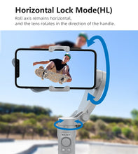 Afbeelding in Gallery-weergave laden, DINelek® HQ mini Draagbare Anti-shake Gimbal / Smartphone Stabilisator met Driepoot en BT
