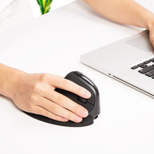 Afbeelding in Gallery-weergave laden, Delux Seeker ergonomische muis (horizontaal scrol &amp; BT)

