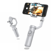 Afbeelding in Gallery-weergave laden, DINelek® HQ mini Draagbare Anti-shake Gimbal / Smartphone Stabilisator met Driepoot en BT
