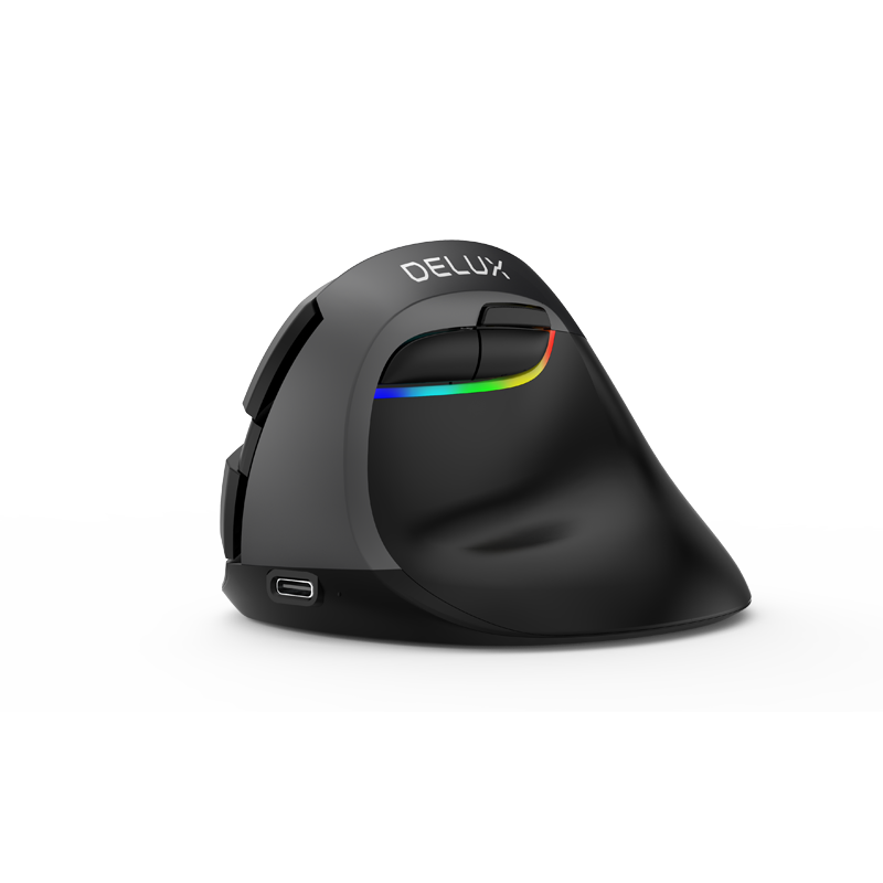 Delux M618mini ergo muis